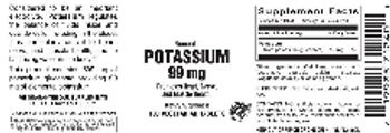 Vitamer Laboratories Potassium 99 mg - supplement