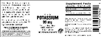 Vitamer Laboratories Potassium 99 mg - supplement