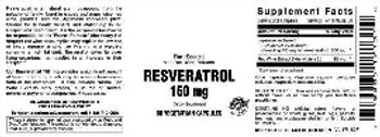 Vitamer Laboratories Resveratrol 150 mg - supplement