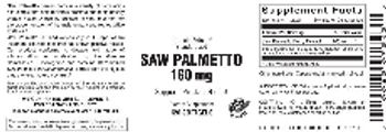 Vitamer Laboratories Saw Palmetto 160 mg - supplement