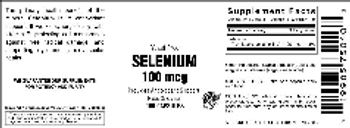 Vitamer Laboratories Selenium 100 mcg - supplement