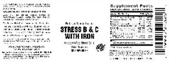 Vitamer Laboratories Stress B & C With Iron - supplement