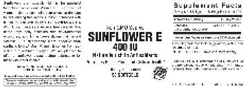 Vitamer Laboratories Sunflower E 400 IU - supplement