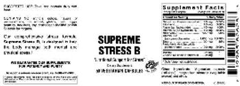Vitamer Laboratories Supreme Stress B - supplement