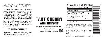 Vitamer Laboratories Tart Cherry With Turmeric - supplement