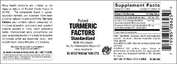 Vitamer Laboratories Turmeric Factors - supplement