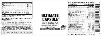 Vitamer Laboratories Ultimate Capsule - supplement