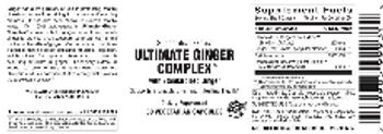 Vitamer Laboratories Ultimate Ginger Complex - supplement
