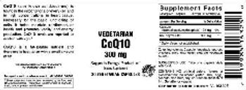 Vitamer Laboratories Vegetarian CoQ10 300 mg - supplement