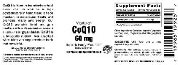 Vitamer Laboratories Vegetarian CoQ10 60 mg - supplement