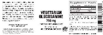 Vitamer Laboratories Vegetarian Glucosamine 750 mg - supplement