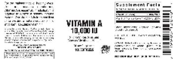 Vitamer Laboratories Vitamin A 10,000 IU - supplement