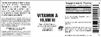 Vitamer Laboratories Vitamin A 10,000 IU - supplement