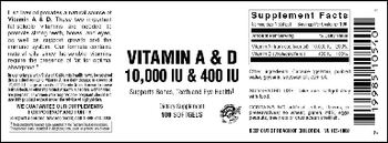 Vitamer Laboratories Vitamin A&D - supplement