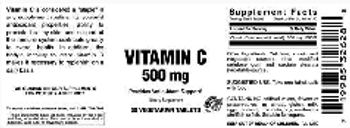 Vitamer Laboratories Vitamin C 500 mg - supplement