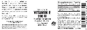 Vitamer Laboratories Vitamin E 200 IU Plus Mixed Tocopherols - supplement