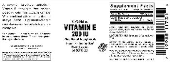 Vitamer Laboratories Vitamin E 200 IU Plus Mixed Tocopherols - supplement