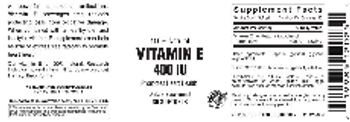 Vitamer Laboratories Vitamin E 400 IU - supplement