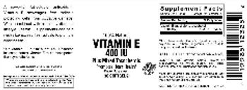 Vitamer Laboratories Vitamin E 400 IU Plus Mixed Tocopherols - supplement