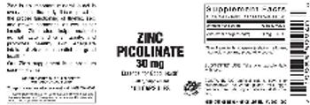 Vitamer Laboratories Zinc Picolinate 30 mg - supplement