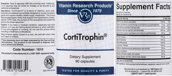 Vitamin Research Products CortiTrophin - supplement