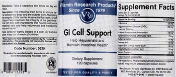Vitamin Research Products GI Cell Support - supplement