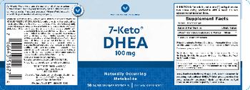 Vitamin World 7-Keto DHEA 100 mg - supplement