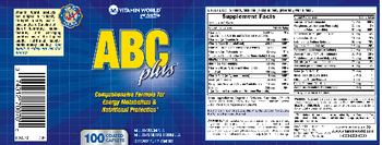 Vitamin World ABC Plus - 