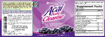 Vitamin World Acai Daily Cleanse - supplement