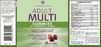 Vitamin World Adult Multi Gummies with Essential Vitamins - multivitamin supplement