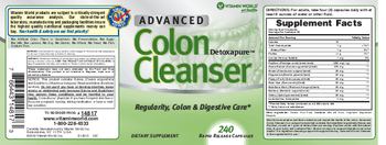 Vitamin World Advanced Colon Cleanser - supplement