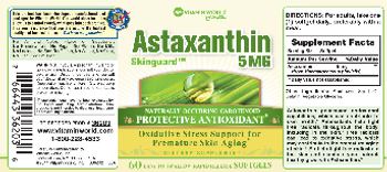 Vitamin World Astaxanthin 5 mg - supplement