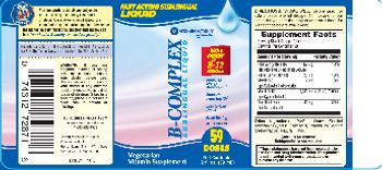 Vitamin World B-Complex Sublingual Liquid - supplement