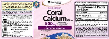 Vitamin World Bone-Active Coral Calcium 500mg + Vitamin D3 & Magnesium - bone density supplement