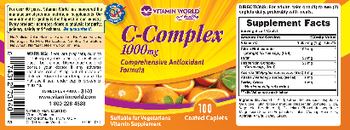 Vitamin World C-Complex 1000 mg - vitamin supplement