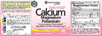 Vitamin World Calcium Magnesium Potassium - 