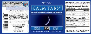 Vitamin World Calm Tabs - supplement