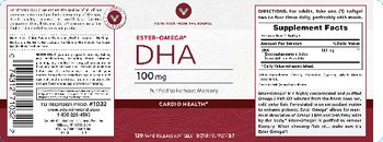 Vitamin World DHA 100mg - supplement