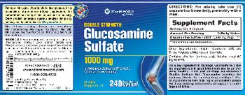 Vitamin World Double Strength Glucosamine Sulfate 1000 mg - supplement
