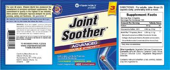 Vitamin World Double Strength Joint Soother - supplement