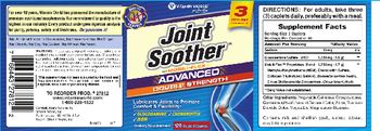 Vitamin World Double Strength Joint Soother - supplement