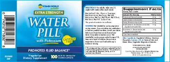 Vitamin World Extra Strength Water Pill - supplement