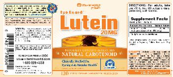 Vitamin World Eye Guard Lutein 20 mg - supplement