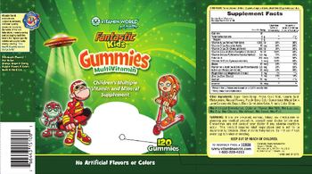 Vitamin World Fantastic Kid's Gummies Multivitamin - childrens multiple vitamin and mineral supplement