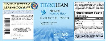 Vitamin World FibroLean Natural Konjac Root Glucomannan 1000 mg - supplement