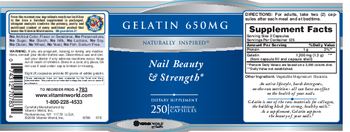 Vitamin World Gelatin 650 mg - supplement
