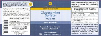 Vitamin World Glucosamine Sulfate 1000 mg - supplement