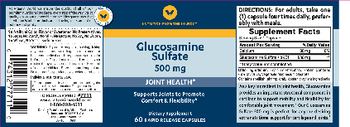 Vitamin World Glucosamine Sulfate 500 mg - supplement