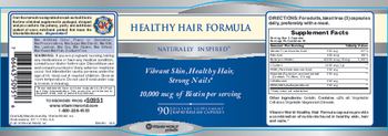 Vitamin World Healthy Hair Formula - supplement
