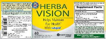 Vitamin World Herba Vision - herbal supplement